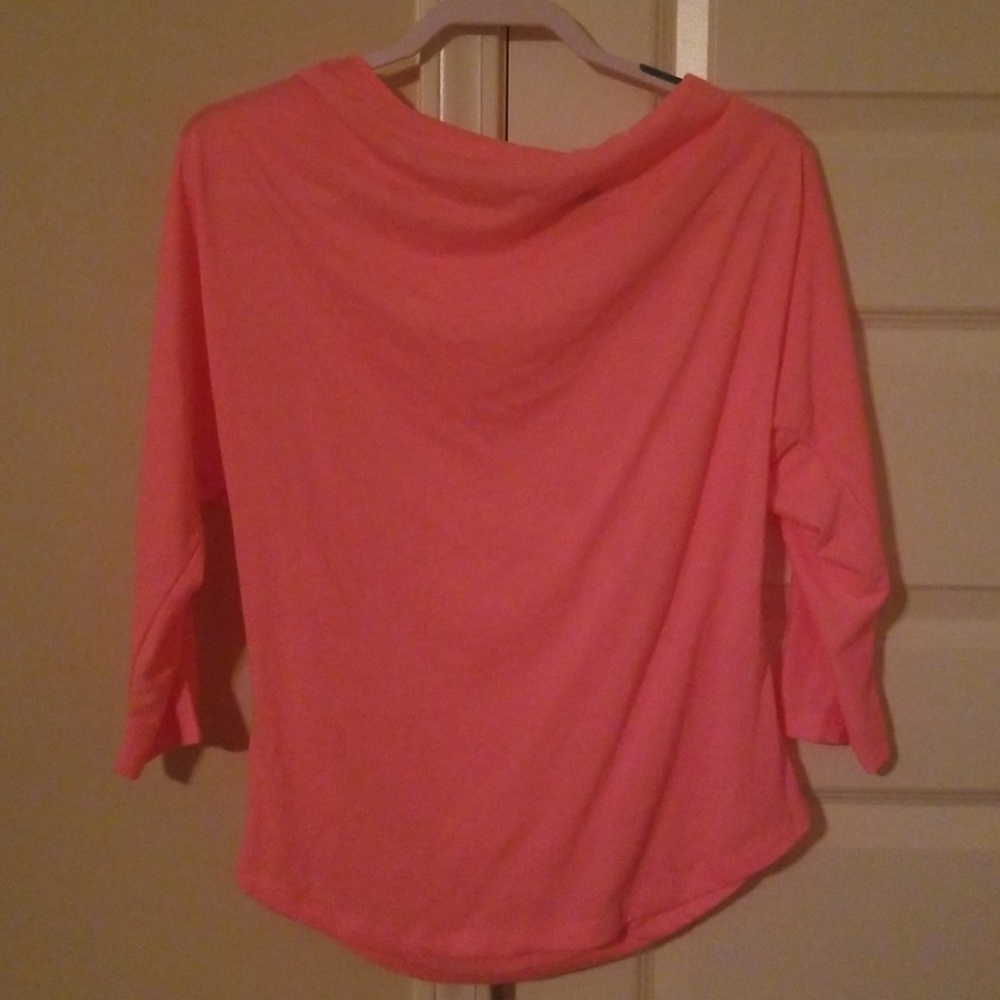 Hot pink shirt